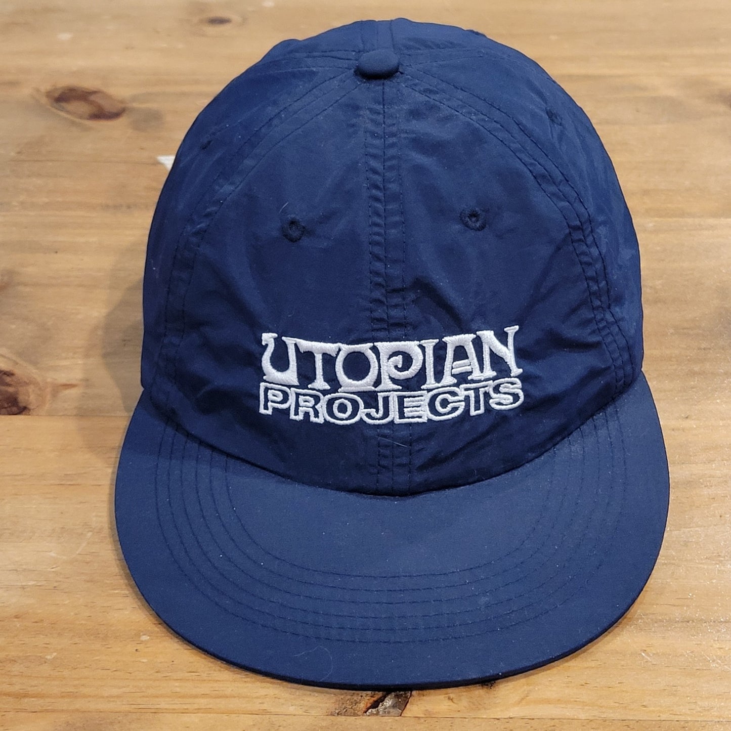 Utopian Projects Hat Cap Lightweight Adjustable Blue Streetwear