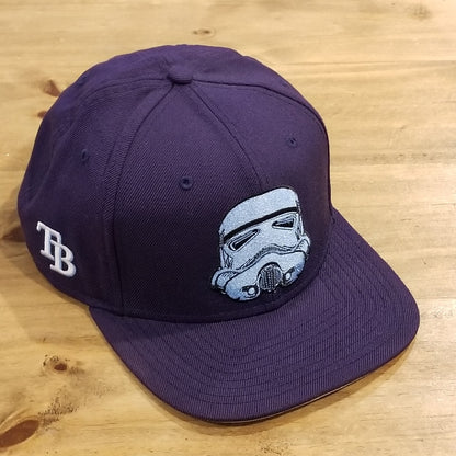 Storm Trooper New Era Hat Snapback Tampa Bay Rays MLB MiLB Star Wars