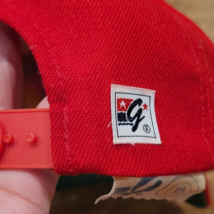 Vintage Ohio State Buckeyes Hat Snapback The Game 3 Bar Wool Made USA Glued Tag