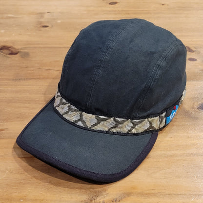 Kavu Hat Cap Size M Adjustable Canvas Outdoor Fishing Hiking Made USA Cotton Gre