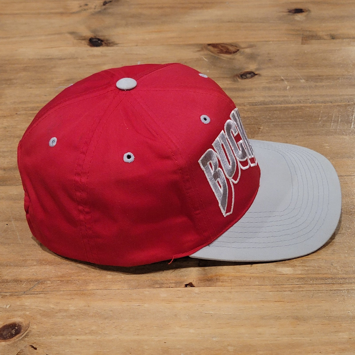 Vintage Ohio State Buckeyes Hat Snapback G-Cap Wave Spell Out Logo Brutus 90s
