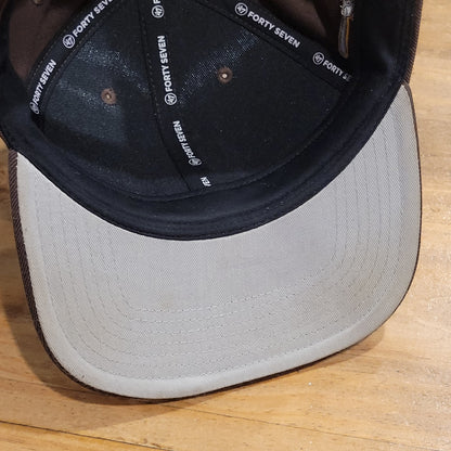 San Diego Padres Hat Snapback Brown 47 Brand One Size MLB Baseball