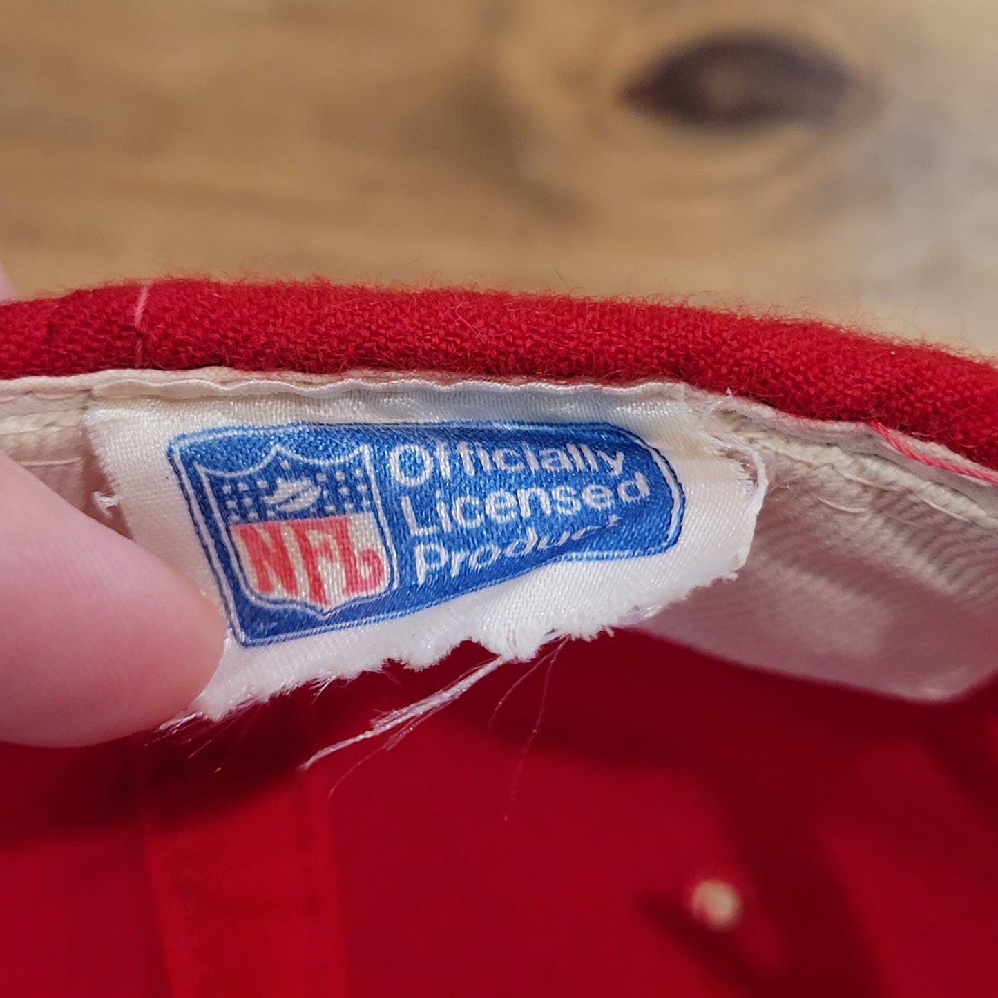 Vintage San Francisco 49ers Hat Sports Specialties Single Script 90s Wool Korea