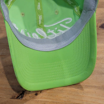 Titleist Hat Cap Strap Back Neon Green Golf Lightweight Adjustable Golfer