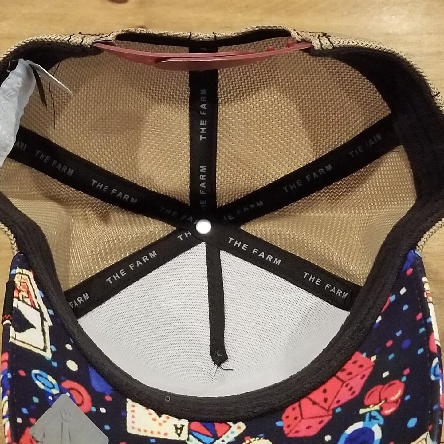 Goorin Bros Poker Face Hat Cap Snapback Cards Vegas Gambling Hyena Patch Limited