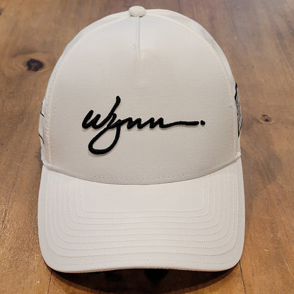 Wynn Formula Grand Prix Las Vegas Hat Strap Back White One Size Race Car Racing