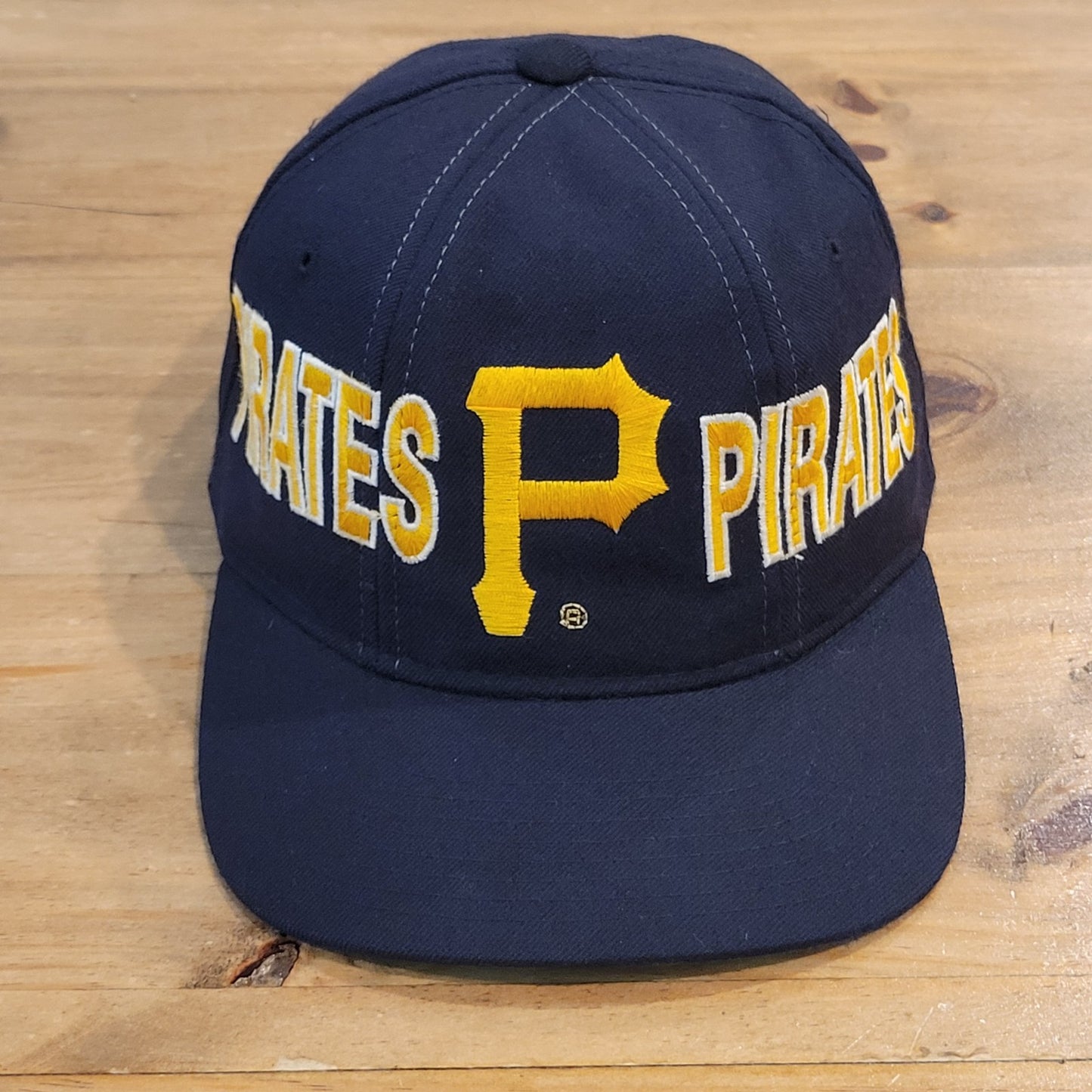 Vintage Pittsburgh Pirates Starter Hat Snapback Tri-Power Wrap Logo Wool MLB
