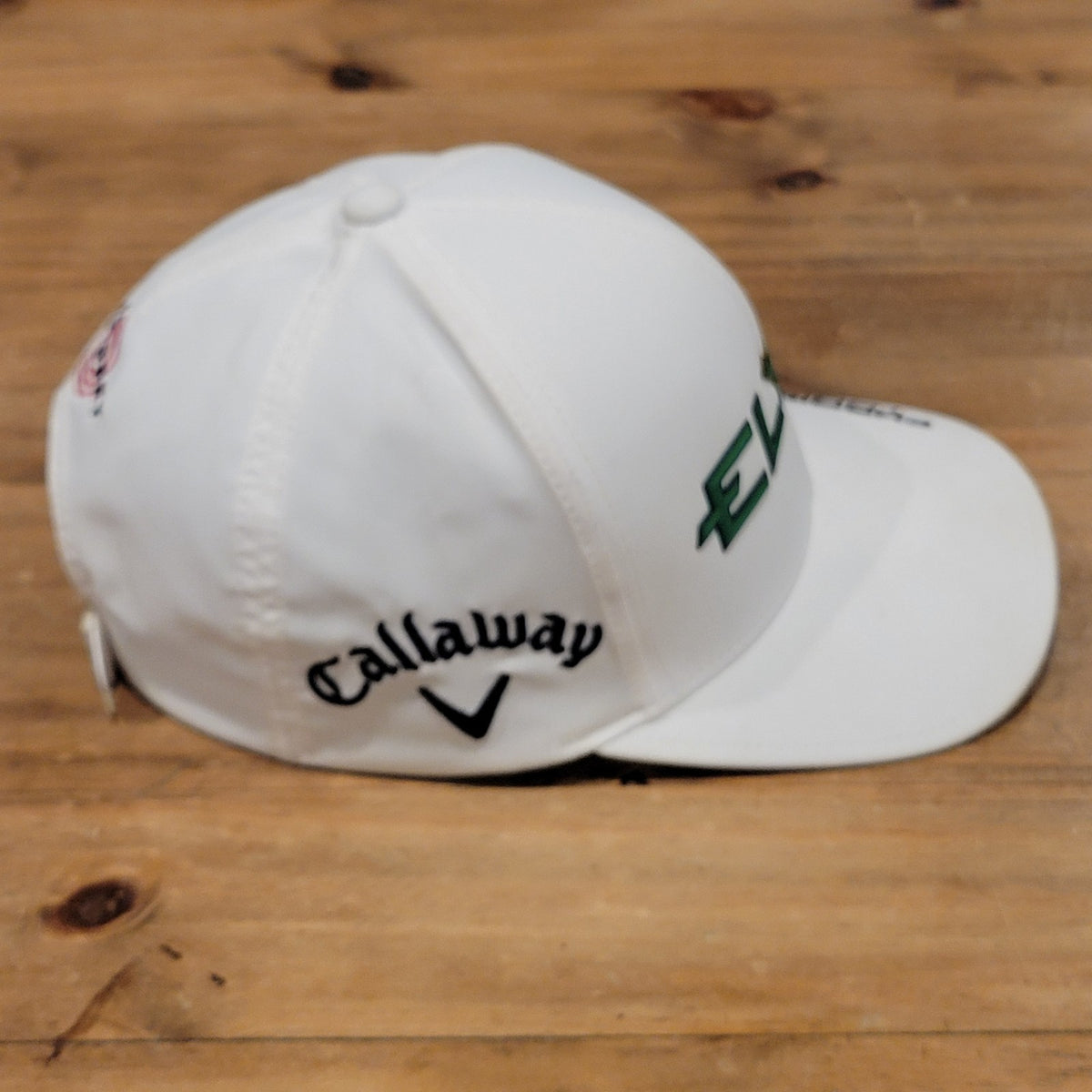 Callaway Elyte Hat Strap Back Chrome Tour Odyssey White Green One Size