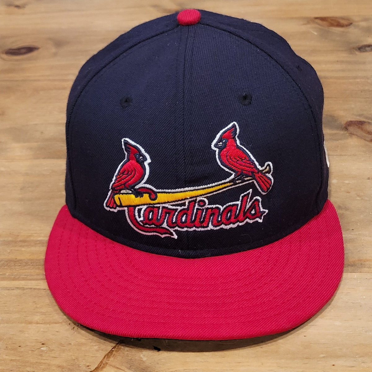 St. Louis Cardinals Hat New Era Size 7 5/8 Fitted MLB 59Fifty Wool