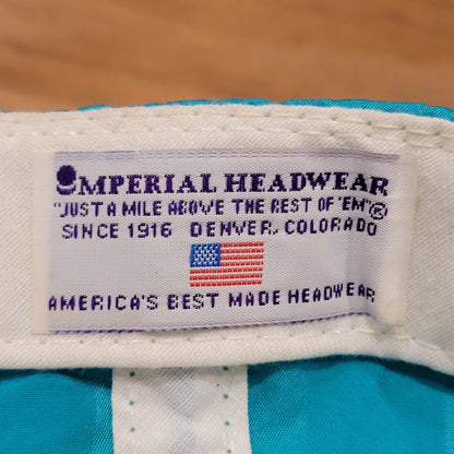 Vintage Princeville Hawaii Golf Hat Strap Back Made USA Imperial Rope Tree Logo