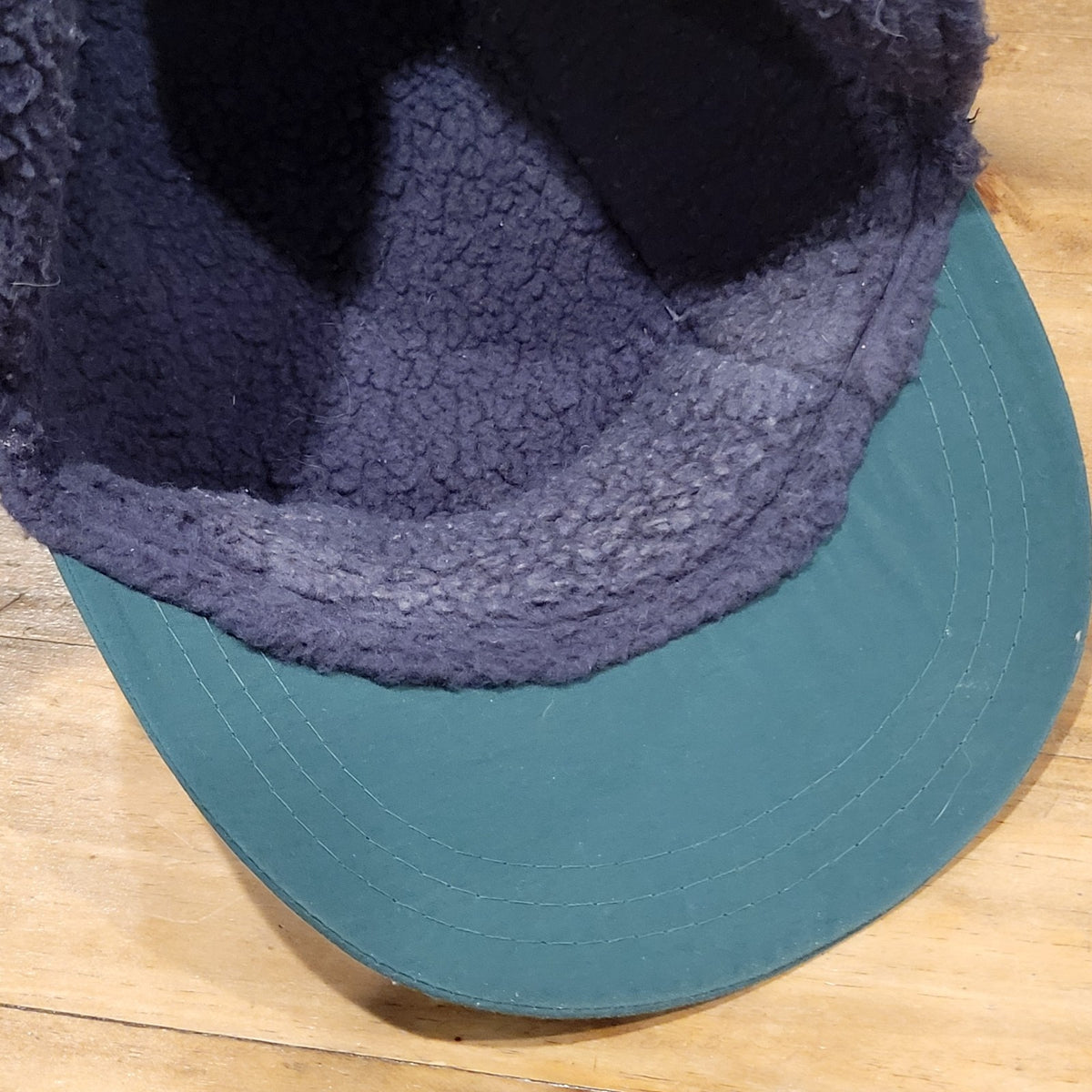 Cabela's Gore-Tex Trapper Hunting Winter Hat Ear Flaps Sherpa Polartec Green Med