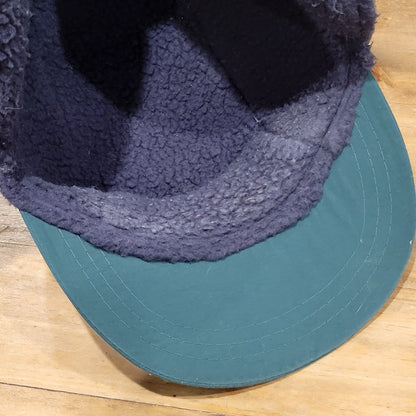Cabela's Gore-Tex Trapper Hunting Winter Hat Ear Flaps Sherpa Polartec Green Med