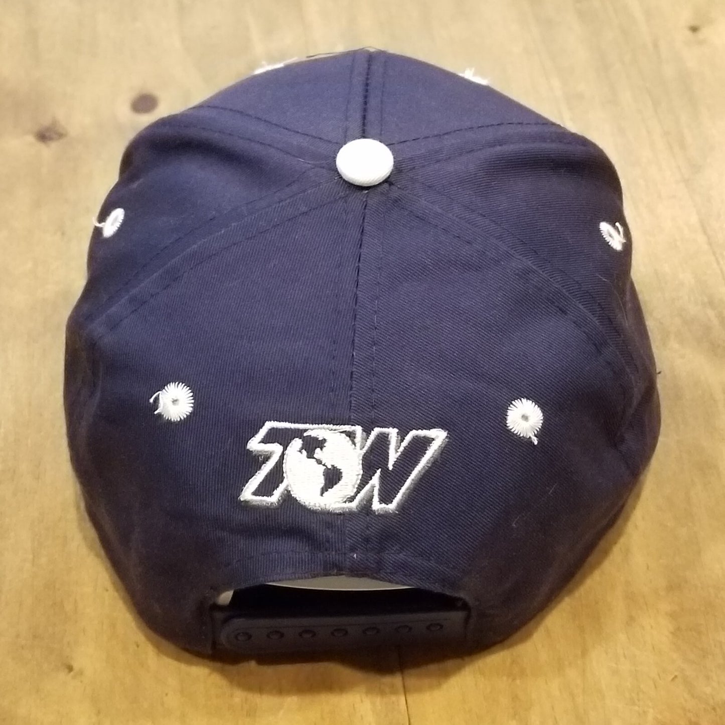 Vintage Penn State Nittany Lions Hat Cap Snapback Top of World Blue 90s
