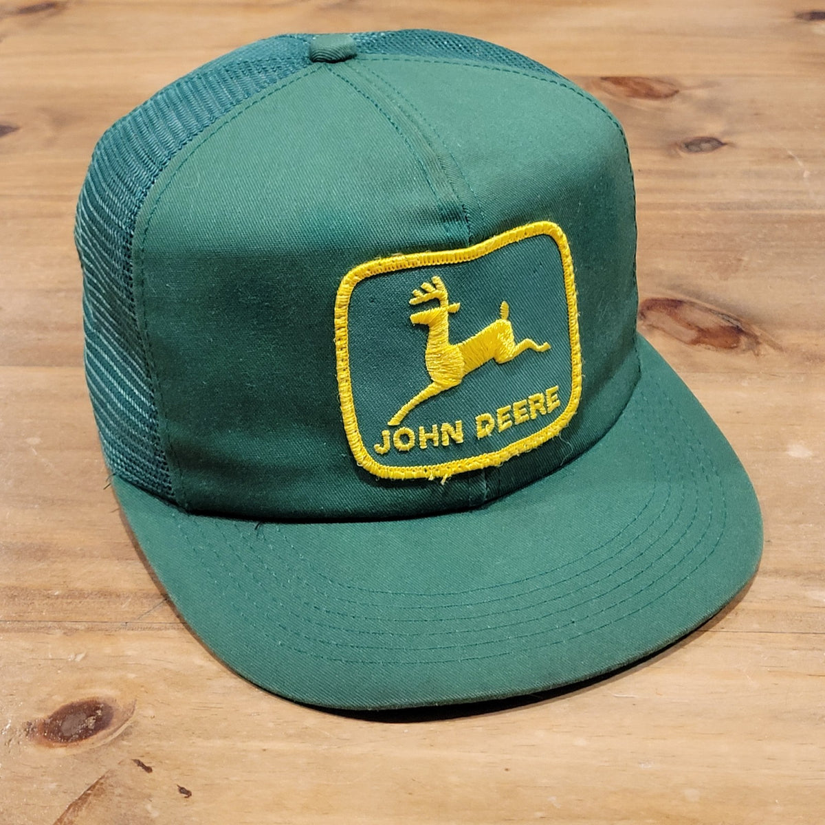 Vintage John Deere Hat Snapback K-Products 70s 80s Patch Tractor Farm