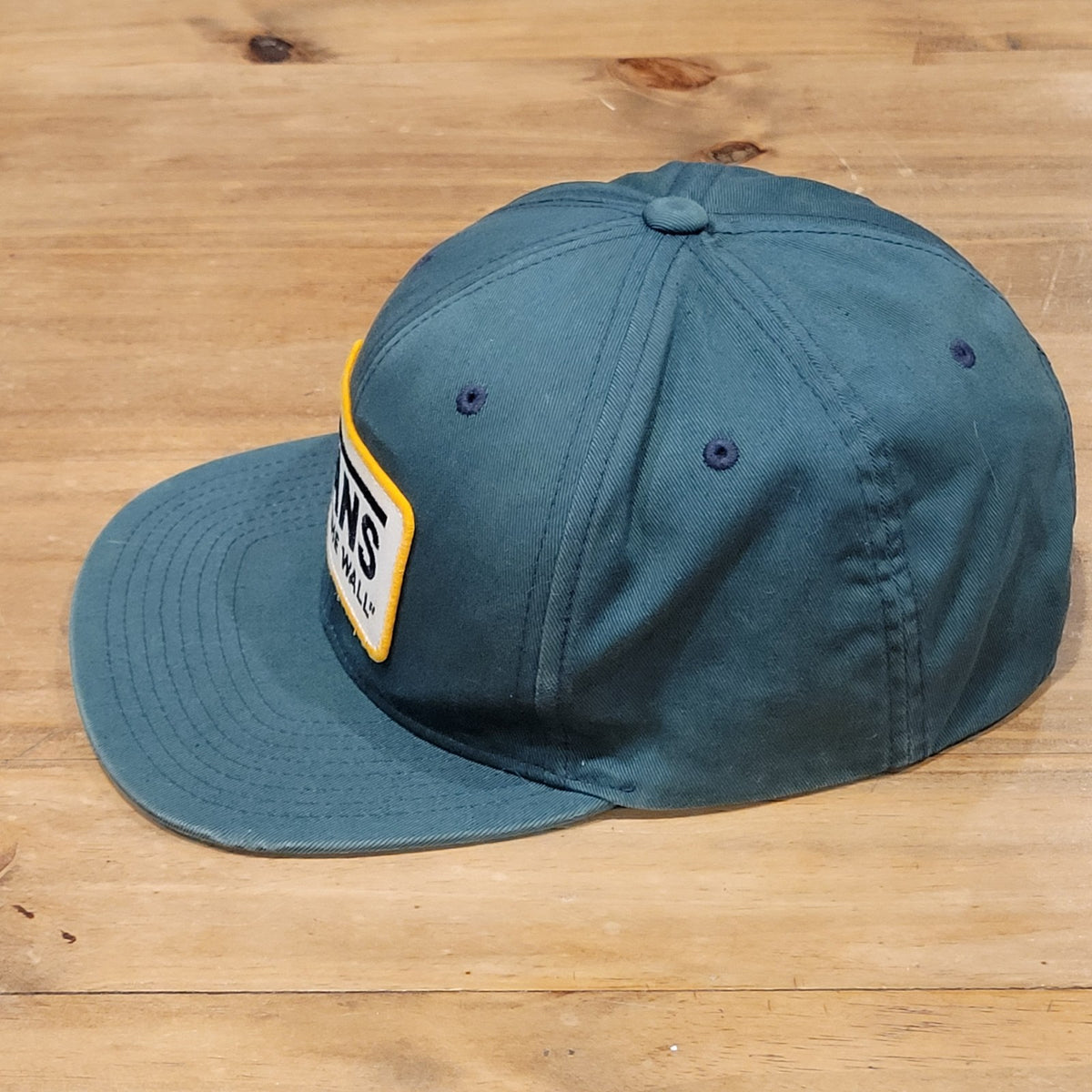 Vans Hat Cap Snapback Green Big Patch Skater Skateboarding FADED Green