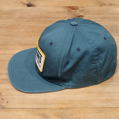 Vans Hat Cap Snapback Green Big Patch Skater Skateboarding FADED Green