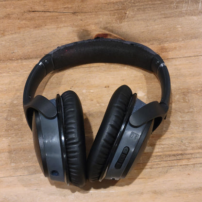 Bose SoundLink Around Ear Wireless Headphones AE2 Black Blue Tested Working 1135