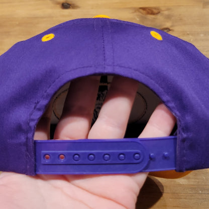 Vintage Washington Huskies Hat Snapback Purple 90s College Football Twill