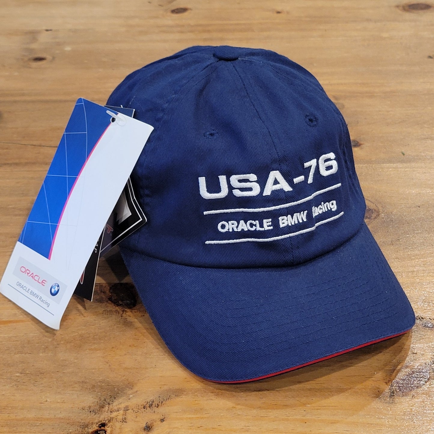 Oracle BMW Racing America's Cup USA-76 Hat One Size Flex Fit Yacht Boat 2003
