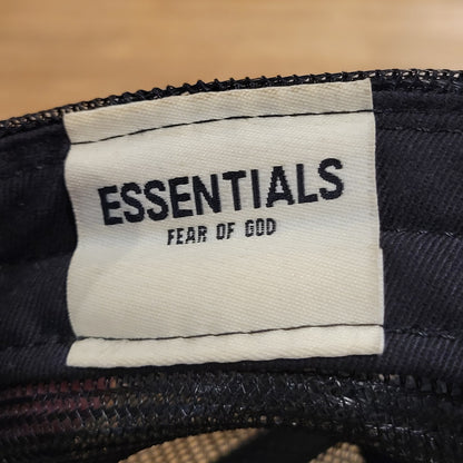 Fear Of God Essentials Hat Size 7 3/8 Black MLB 5950 Full Mesh Fitted Pro Model