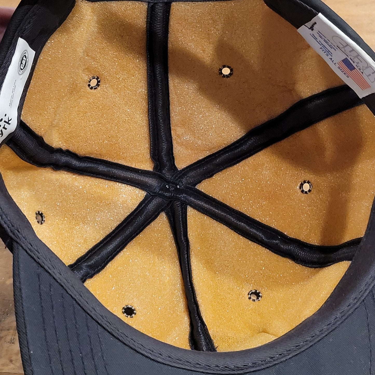 Vintage CAT Diesel Power Hat Trucker Black Patch 80s 90s Full Foam Made USA