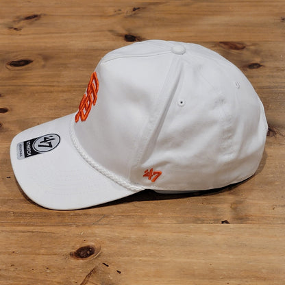 San Francisco Giants Hat 47 Brand Hitch Rope White One Size MLB Baseball