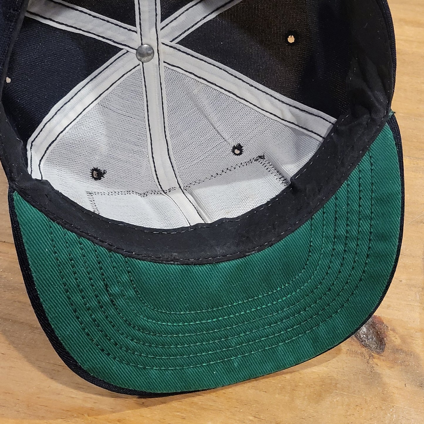 Vintage Top Gun Hat Snapback Blue Patch Movie Fighter Jets Air Force
