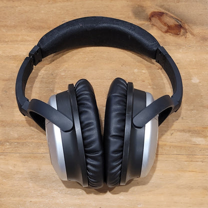 Bose QuietComfort 15 QC15 Acoustic Noise Cancelling Over Ear Headphones Silver