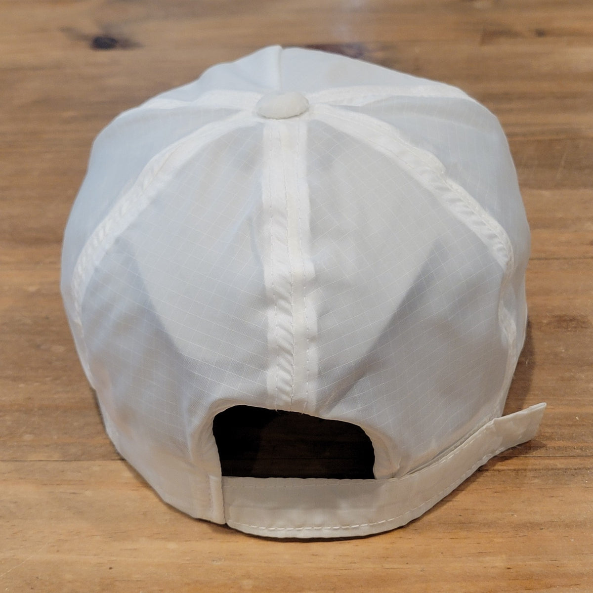 Vintage Minano Tahiti Hat Strap Back White 80s 90s Otaheite Trading One Size