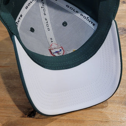 Portmarnock Golf Club Hat Size M/L Flex Stretch Fitted Green Dublin Ireland