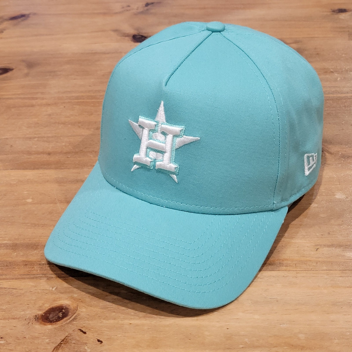 Houston Astros Hat Snapback Green White A-Frame MLB Baseball One Size 9Forty