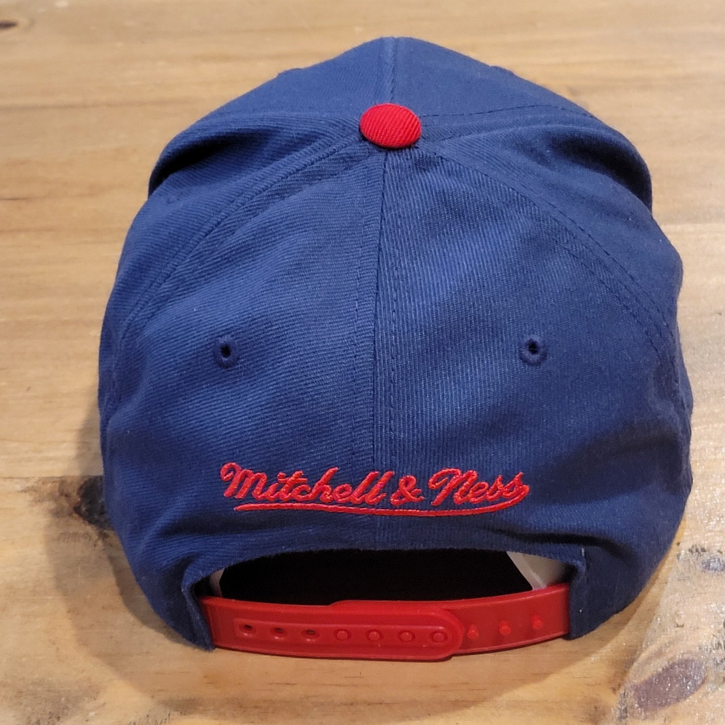New Orleans Pelicans Hat Mitchell & Ness Big Logo NBA Wool Blend Embroidered