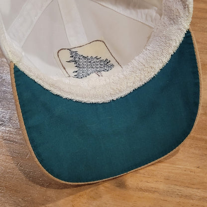 Vintage Big Cedar Lodge Hat Strap Back Imperial Suede Bill Ridgedale Missouri
