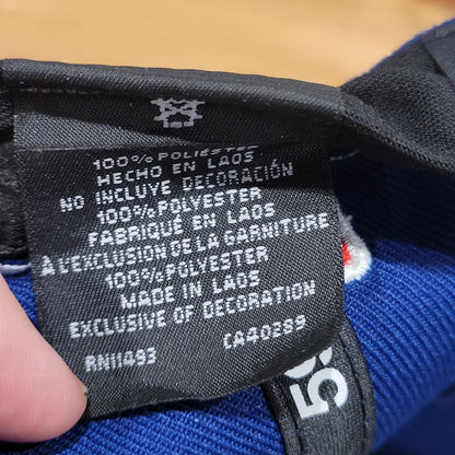 Los Angeles Dodgers Hat New Era Size 7 3/8 Fitted 59Fifty Blue On Field