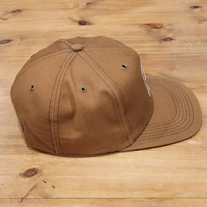 Vintage John Deere Hat Snapback Brown K-Products Made USA Tractor Farm Mower