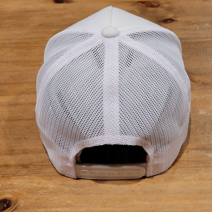 Travis Mathew Golf Hat Cap Snapback White Stripes Golfer Adjustable Patch