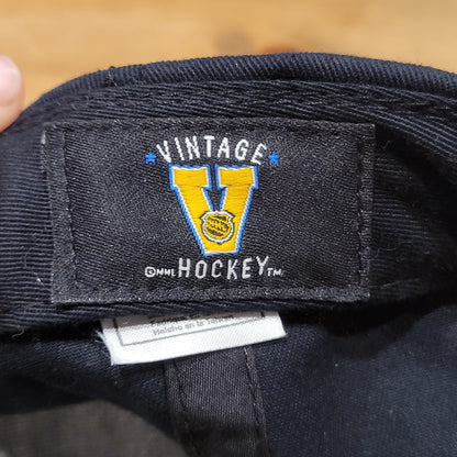 Chicago Blackhawks Hat Snapback Vintage Hockey NHL Bar Logo One Size