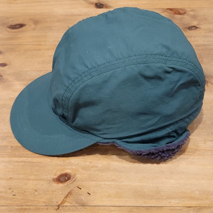 Cabela's Gore-Tex Trapper Hunting Winter Hat Ear Flaps Sherpa Polartec Green Med