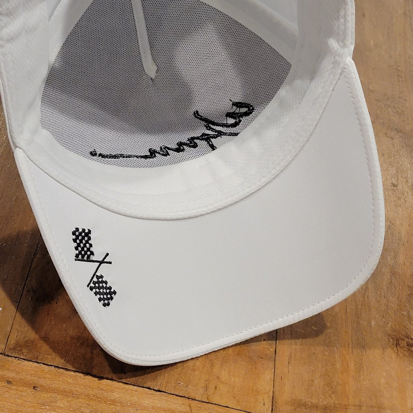 Wynn Formula Grand Prix Las Vegas Hat Strap Back White One Size Race Car Racing