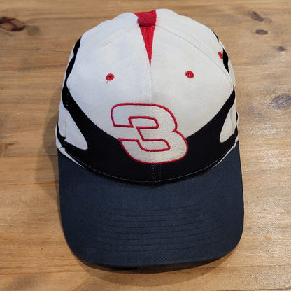 Vintage Dale Earnhardt Hat Nutmeg 90s Claw Stripes NASCAR Racing Car #3