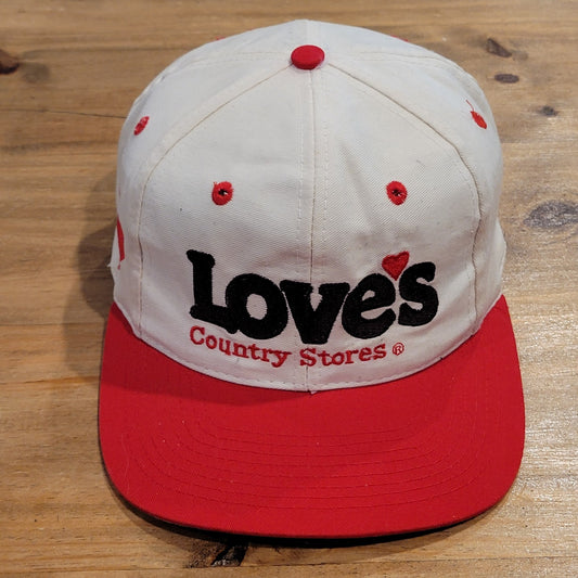 Vintage Love's Travel Country Store Hat Top of World One Size 90s Oklahoma Gas