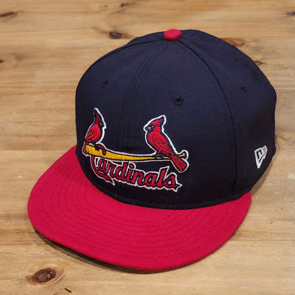 St. Louis Cardinals Hat New Era Size 7 5/8 Fitted MLB 59Fifty Wool