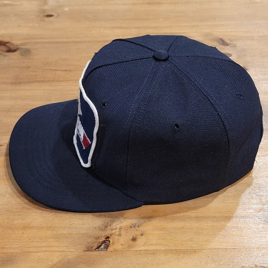Vintage Top Gun Hat Snapback Blue Patch Movie Fighter Jets Air Force