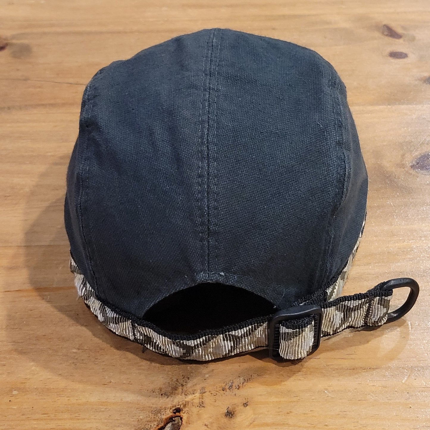 Kavu Hat Cap Size M Adjustable Canvas Outdoor Fishing Hiking Made USA Cotton Gre