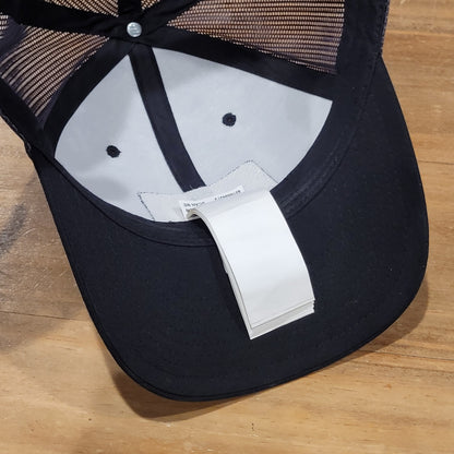 Oakley Snapback Hat Cap Mesh Back Trucker Black O Logo Patch One Size