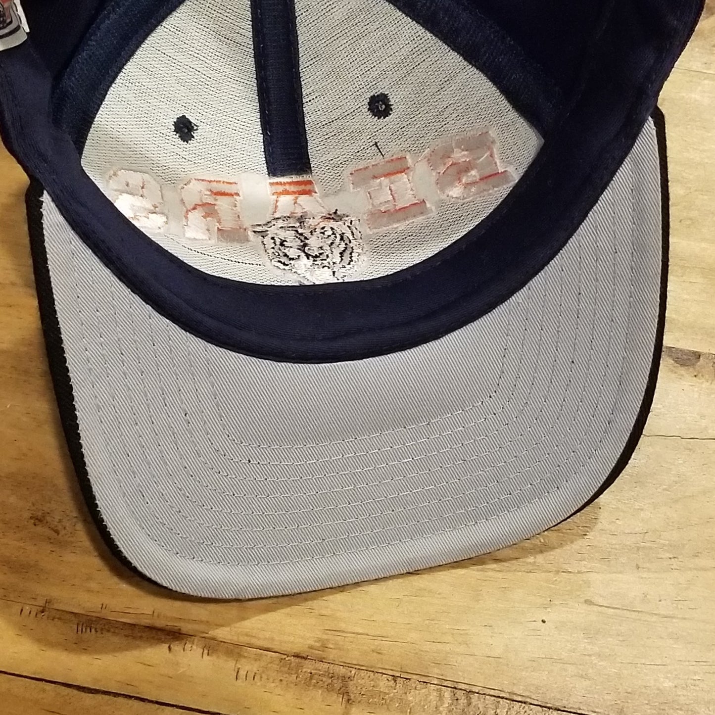Vintage Chicago Bears Starter Hat Strap Back Wool Blend 90s NFL Pro-Line Stripe