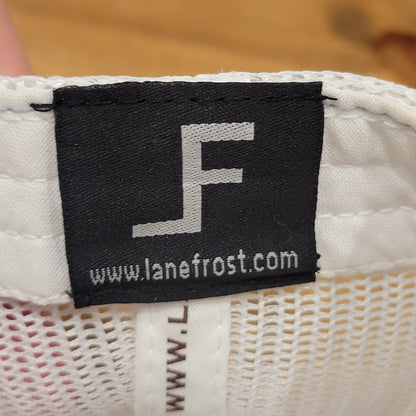 Lane Frost Hat Snapback Mesh Back Trucker 1987 LF87 Logo Western Cowboy Bull