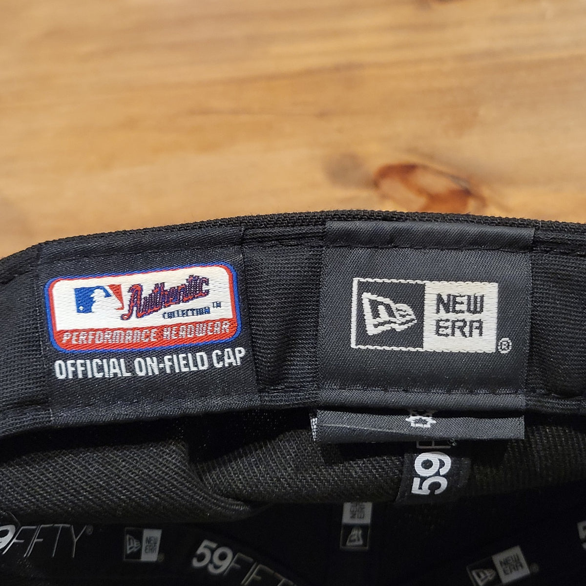 Chicago White Sox New Era Hat Size 7 1/8 Fitted On Field 59Fifty Black MLB