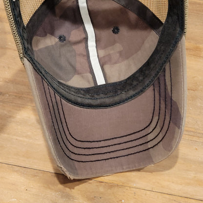 Vintage American Eagle Hat Snapback Camo Camouflage Mesh Back 90s Y2K 1977 Logo