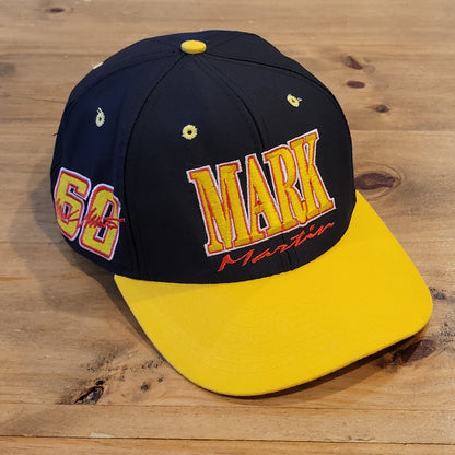 Vintage Mark Martin Winn Dixie Hat Snapback Black NASCAR Racing Race One Size